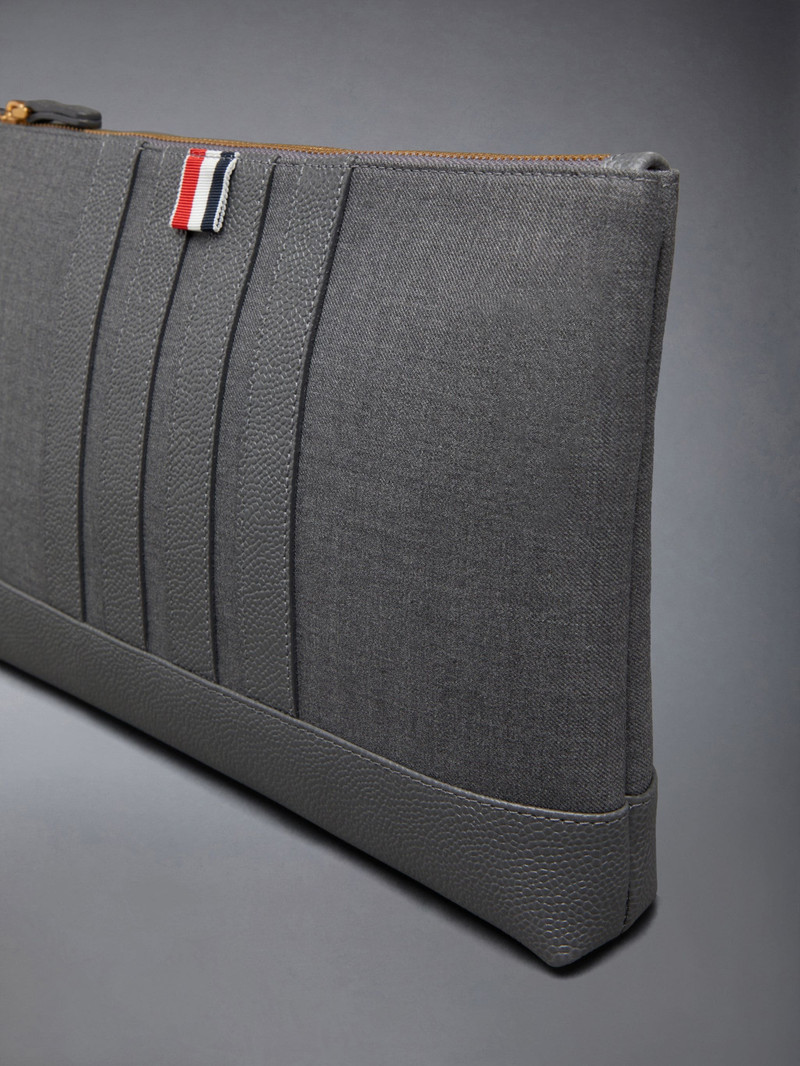 Large Wool 4-Bar Pouch 4