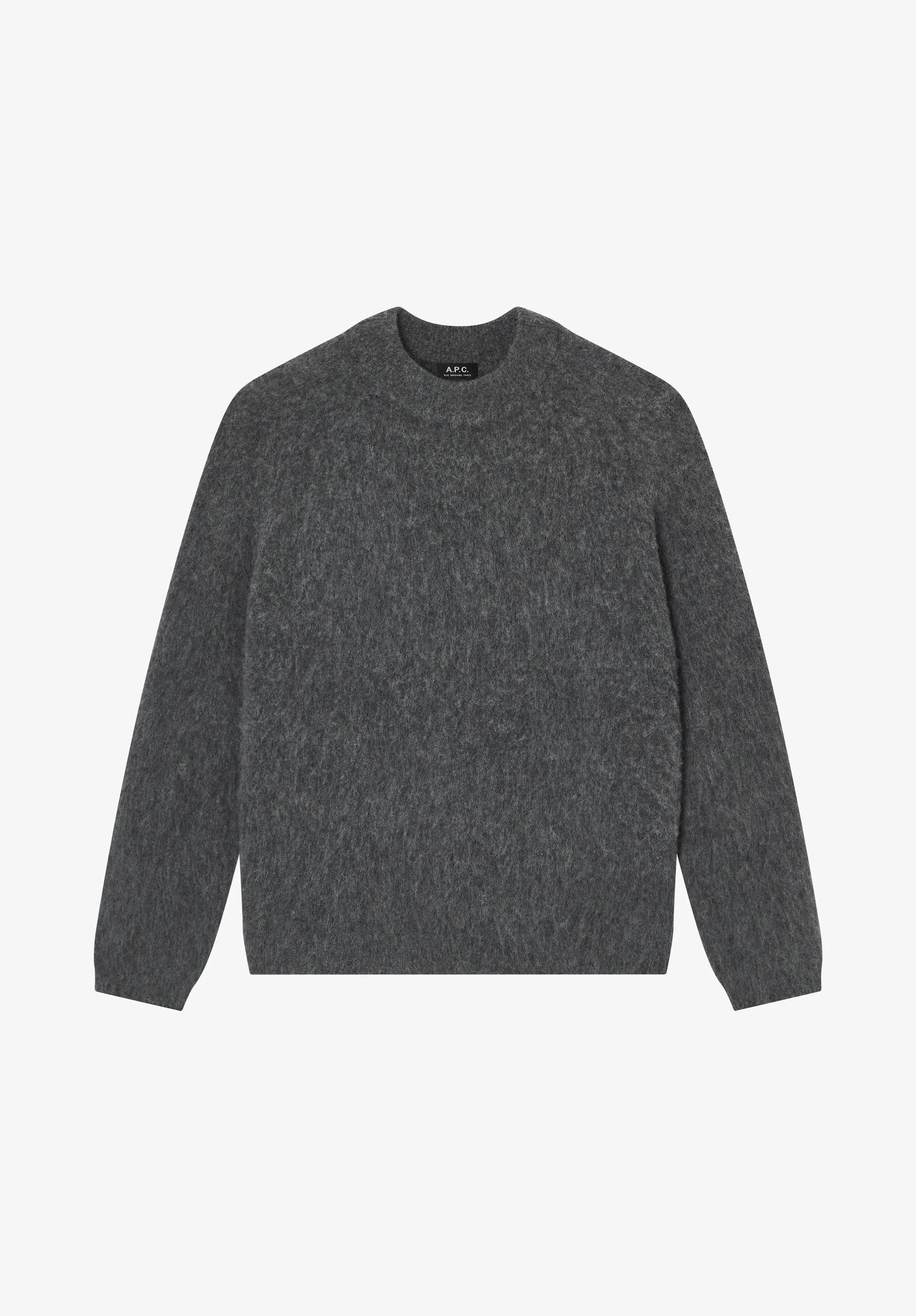 DYLAN SWEATER - LOOSE-FIT CHARCOAL GRAY SWEATER - 1