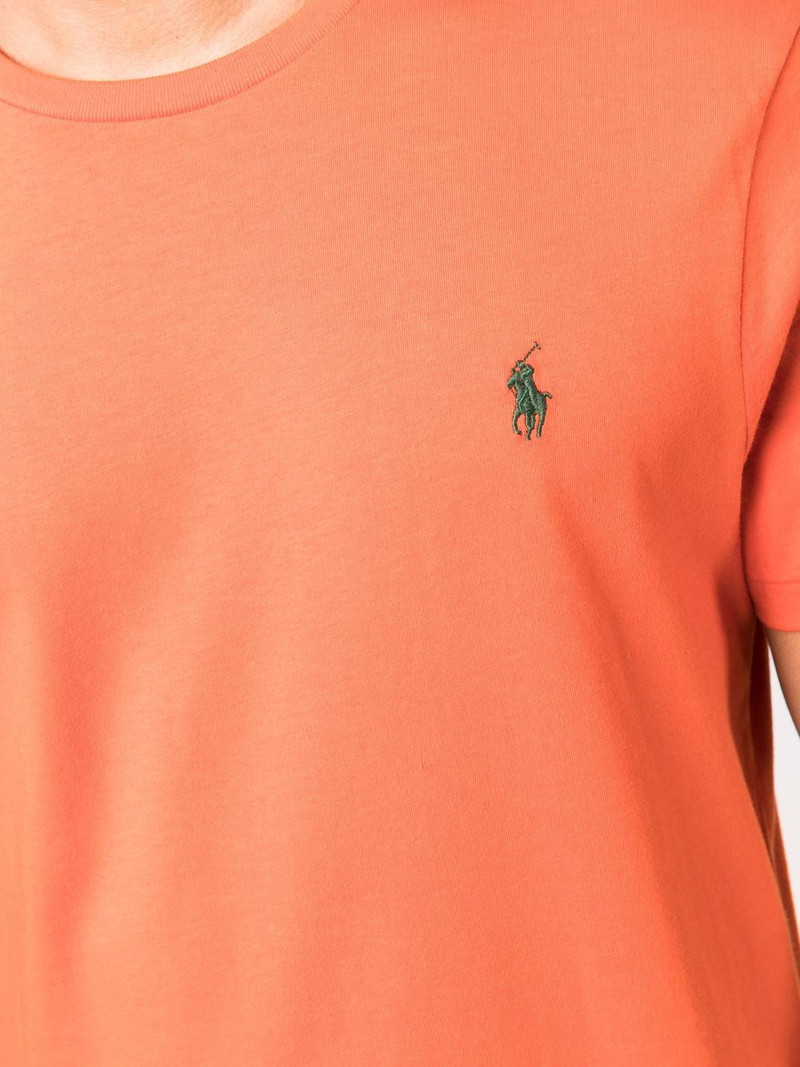 embroidered-logo short-sleeve T-shirt 5
