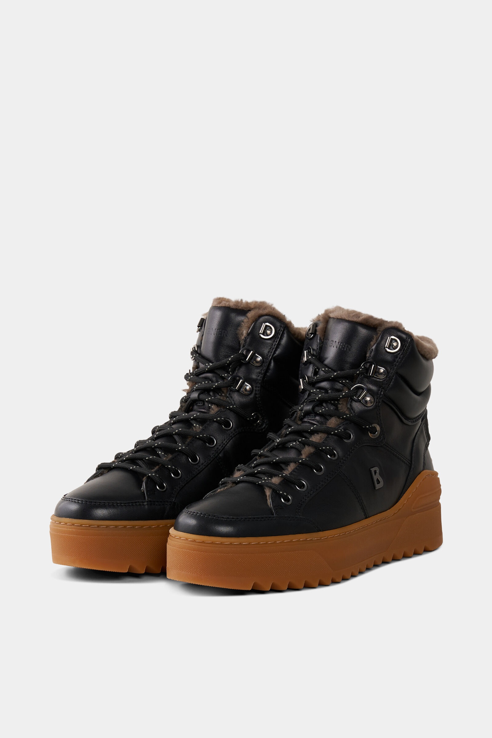 Bucharest Lace-up boots in Black - 4