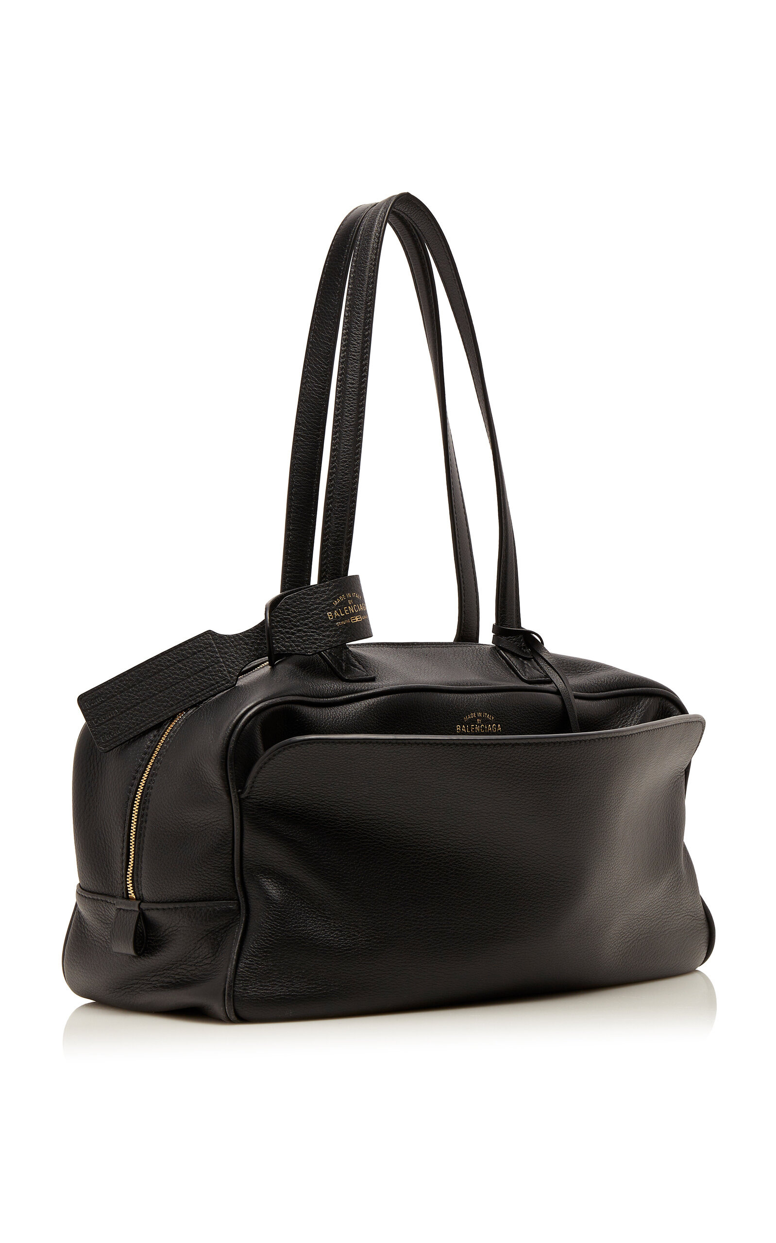 Leather Holdall black - 3