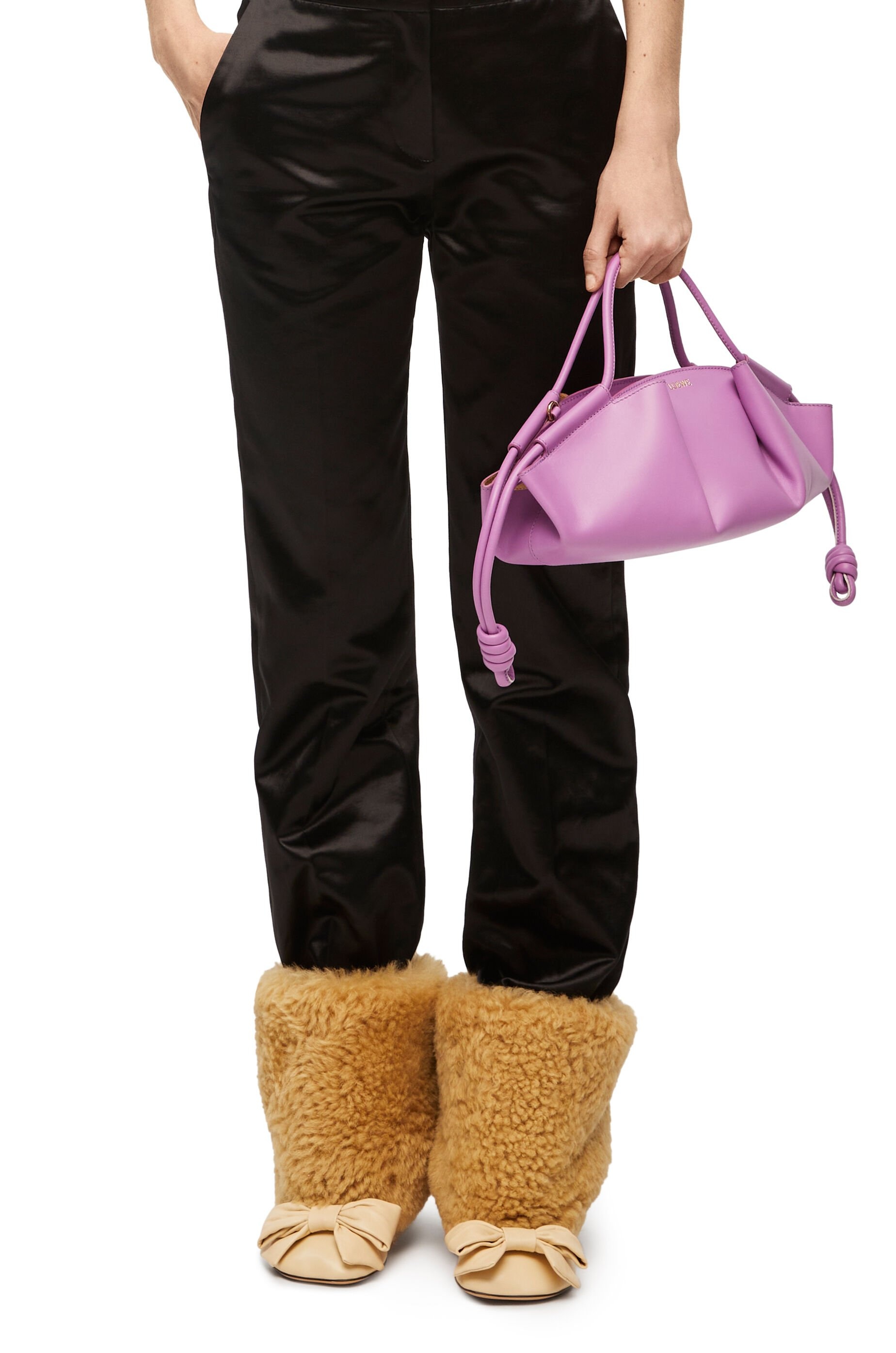 Loewe Small Paseo bag in shiny nappa calfskin - A709P48X02-6042