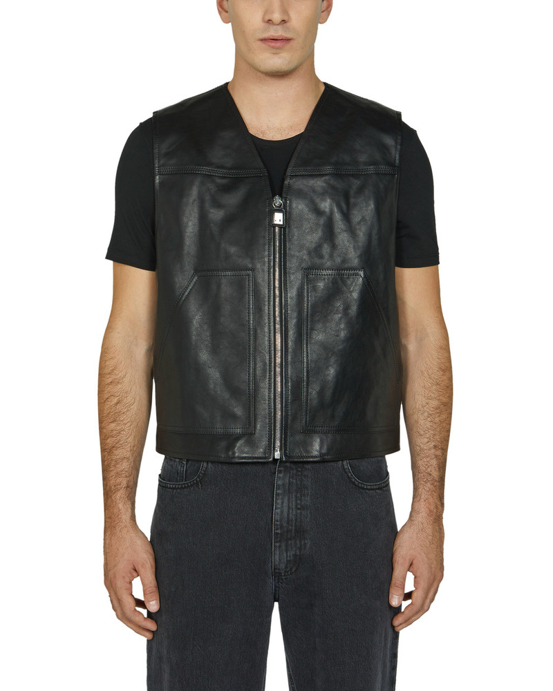 1017 ALYX 9SM LIGHTERCAP LEATHER VEST outlook