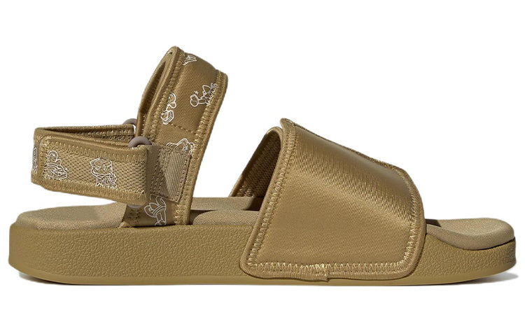 adidas originals Adilette Sandal 4.0 Casual Sports Khaki Unisex Sandals HP9114 - 2