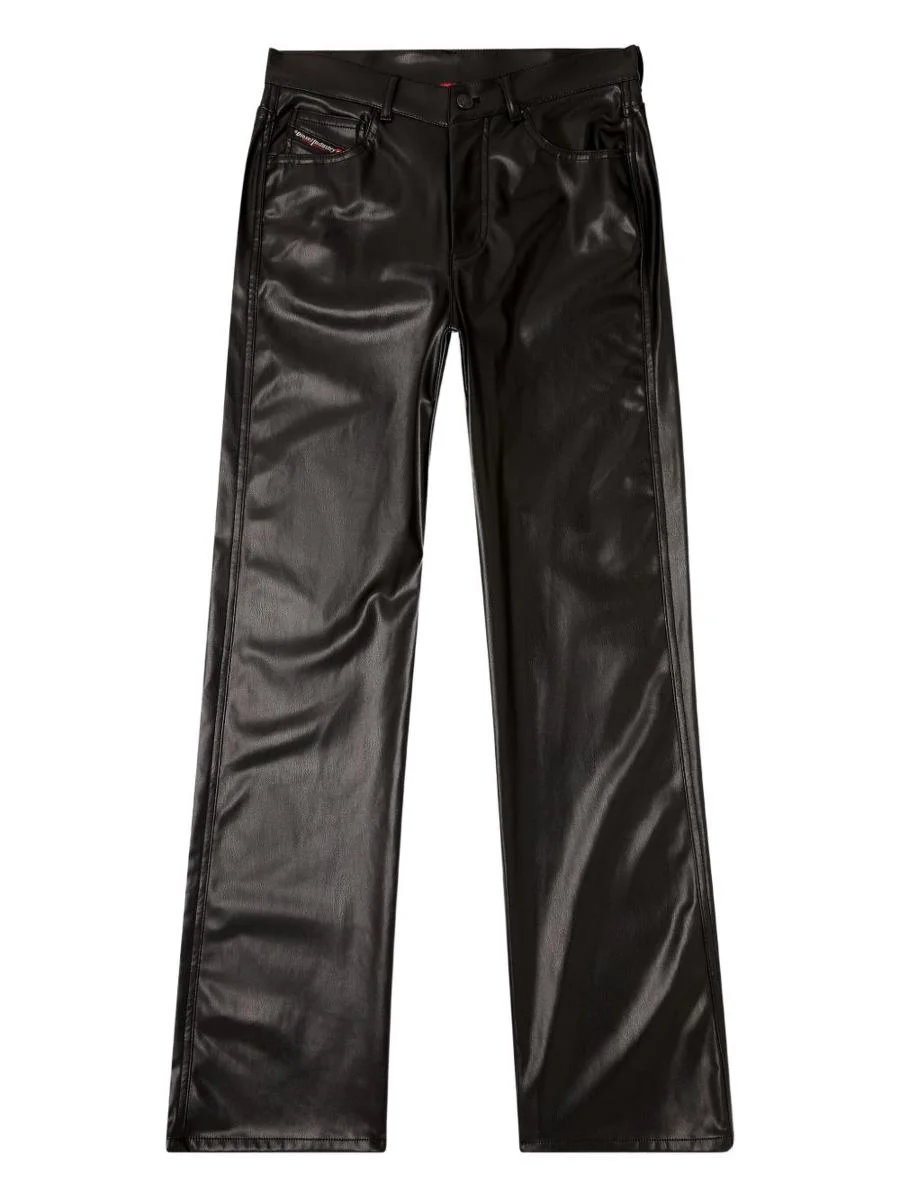 Diesel Faxu Leather Trousers - 1