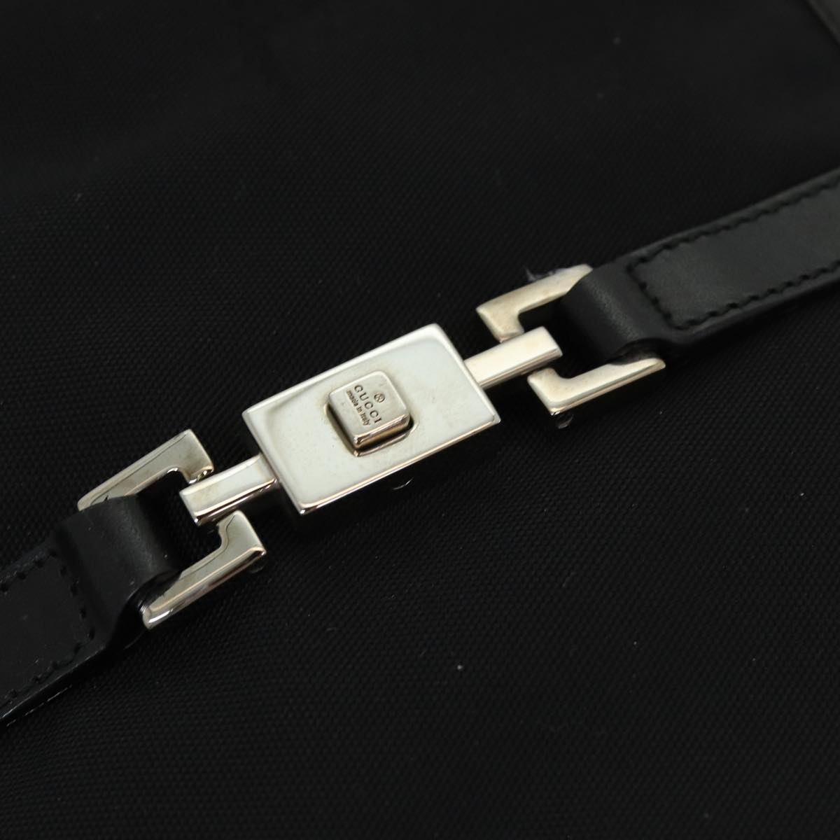 GUCCI Jackie Hand Bag Nylon Black 002 002 - 9