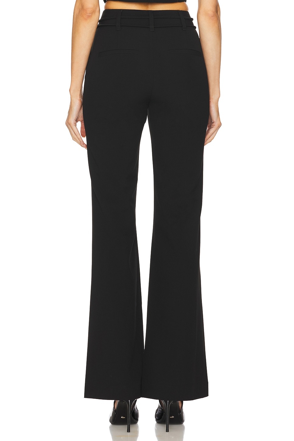 High Waisted Rose Pants - 4