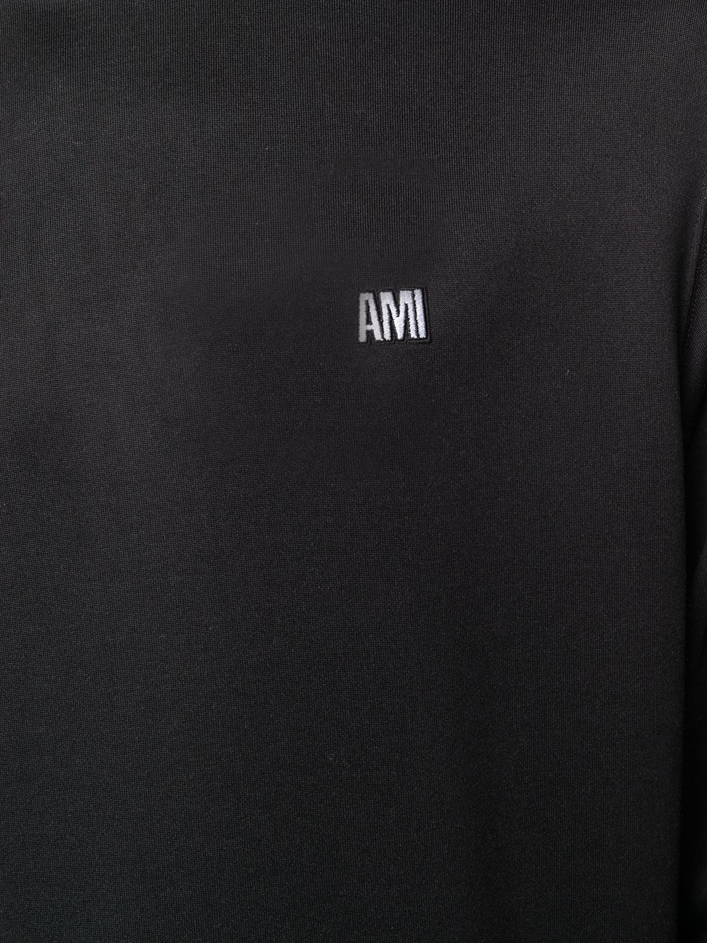 crew neck sweatshirt with Ami embroidery - 5