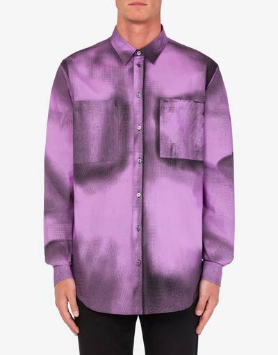 Moschino SHADOWS PRINT POPLIN SHIRT outlook