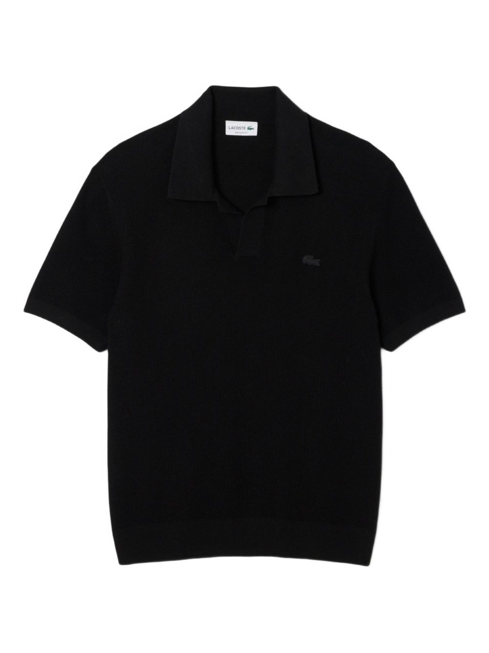 SHORT-SLEEVE POLO SWEATER - 1