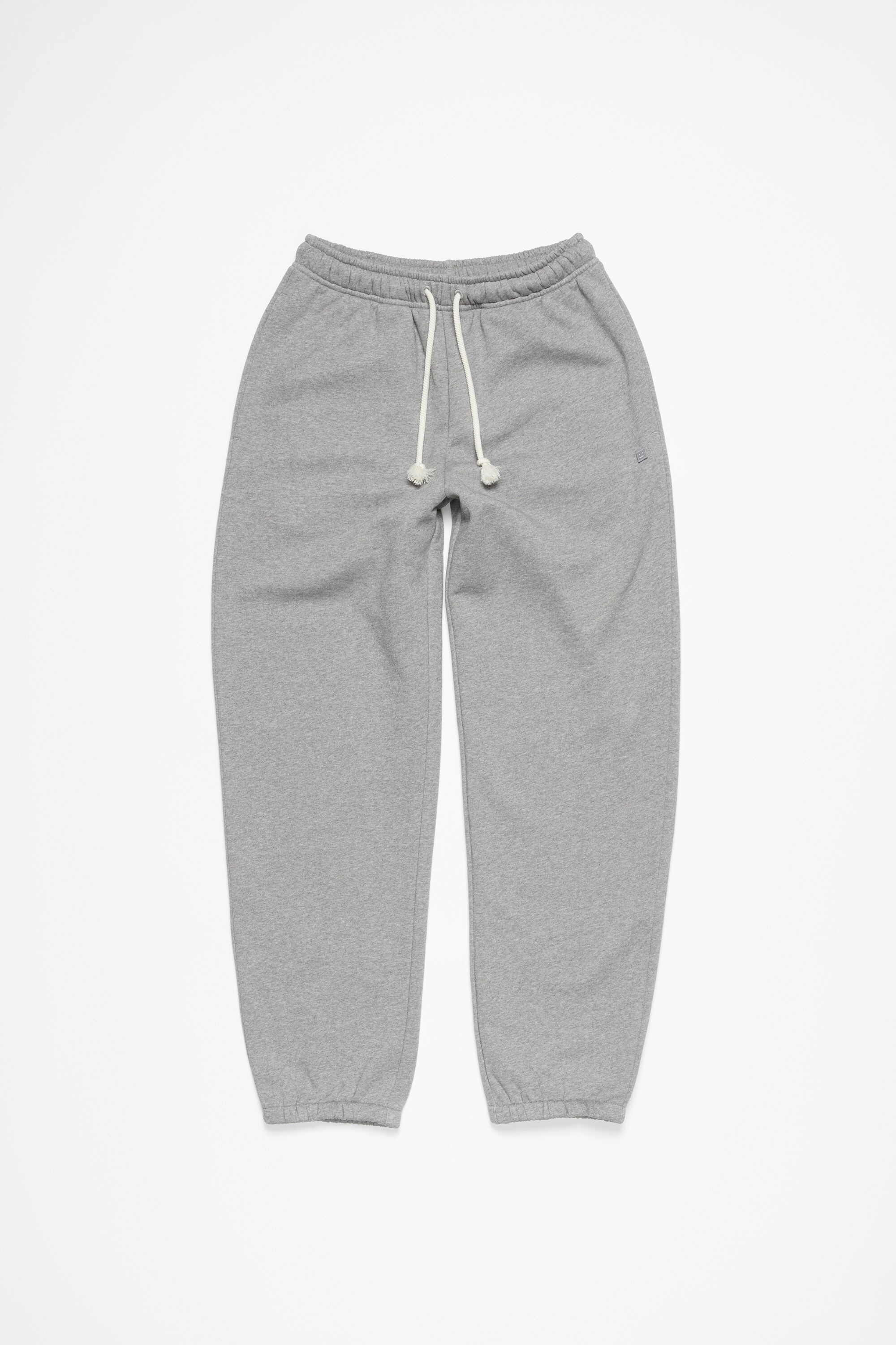 Cotton sweatpants - Light Grey Melange - 7
