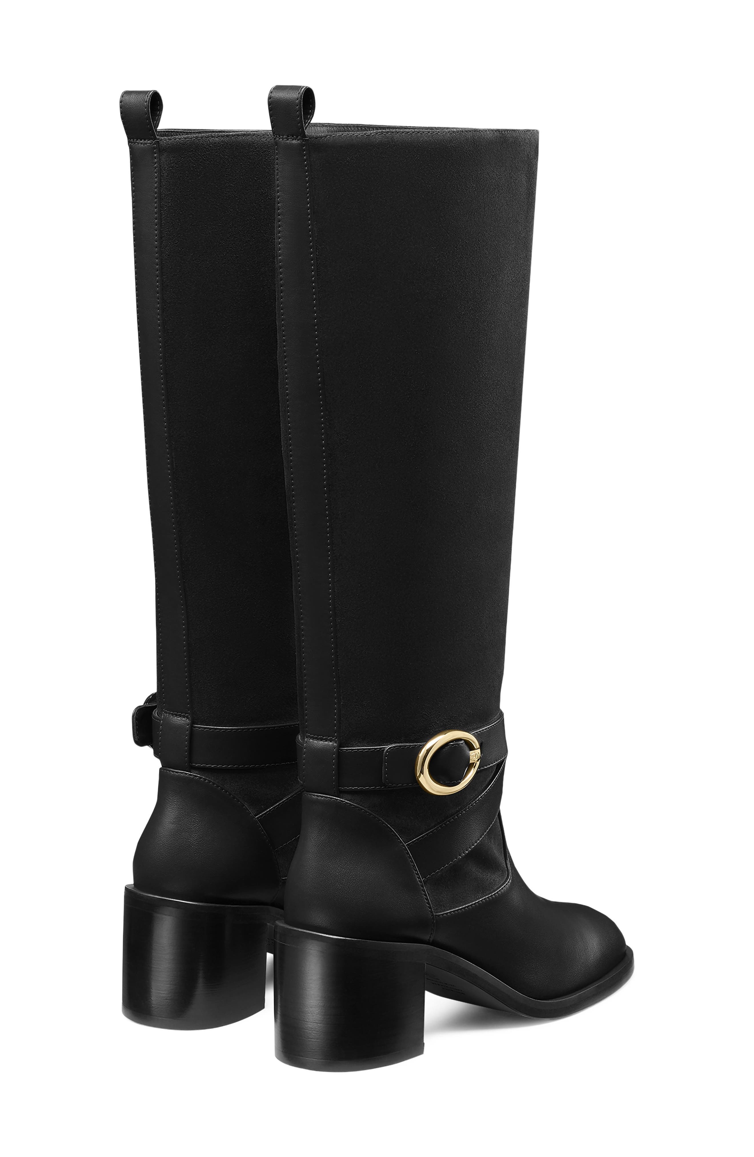 Stuart Weitzman Benni Riding Boot 55 in Black at Nordstrom - 2