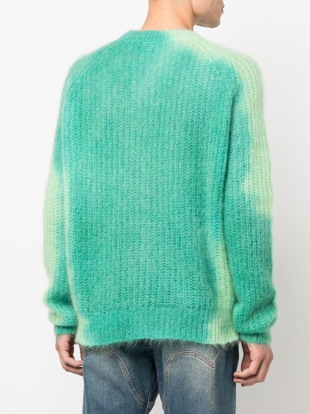 tie-dye knitted jumper - 4