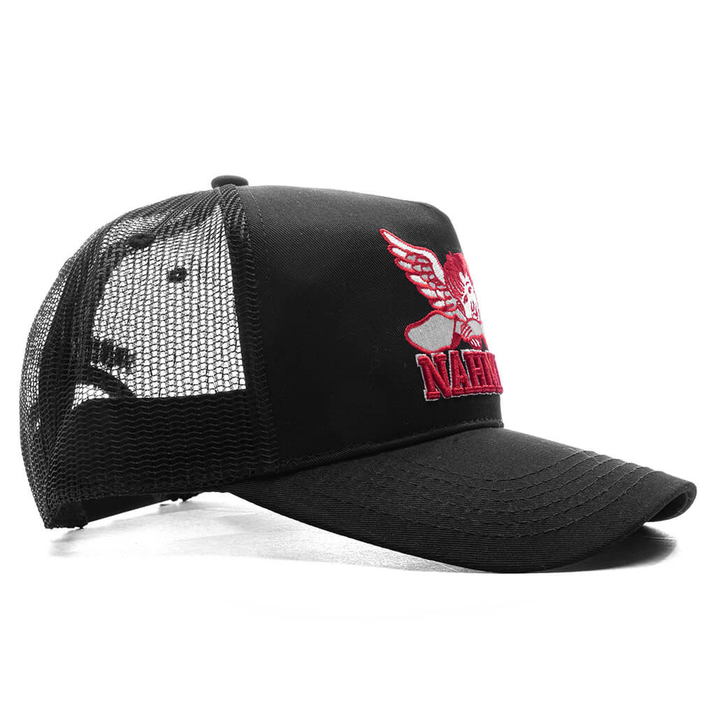 ANGEL TRUCKER HAT - BLACK - 3