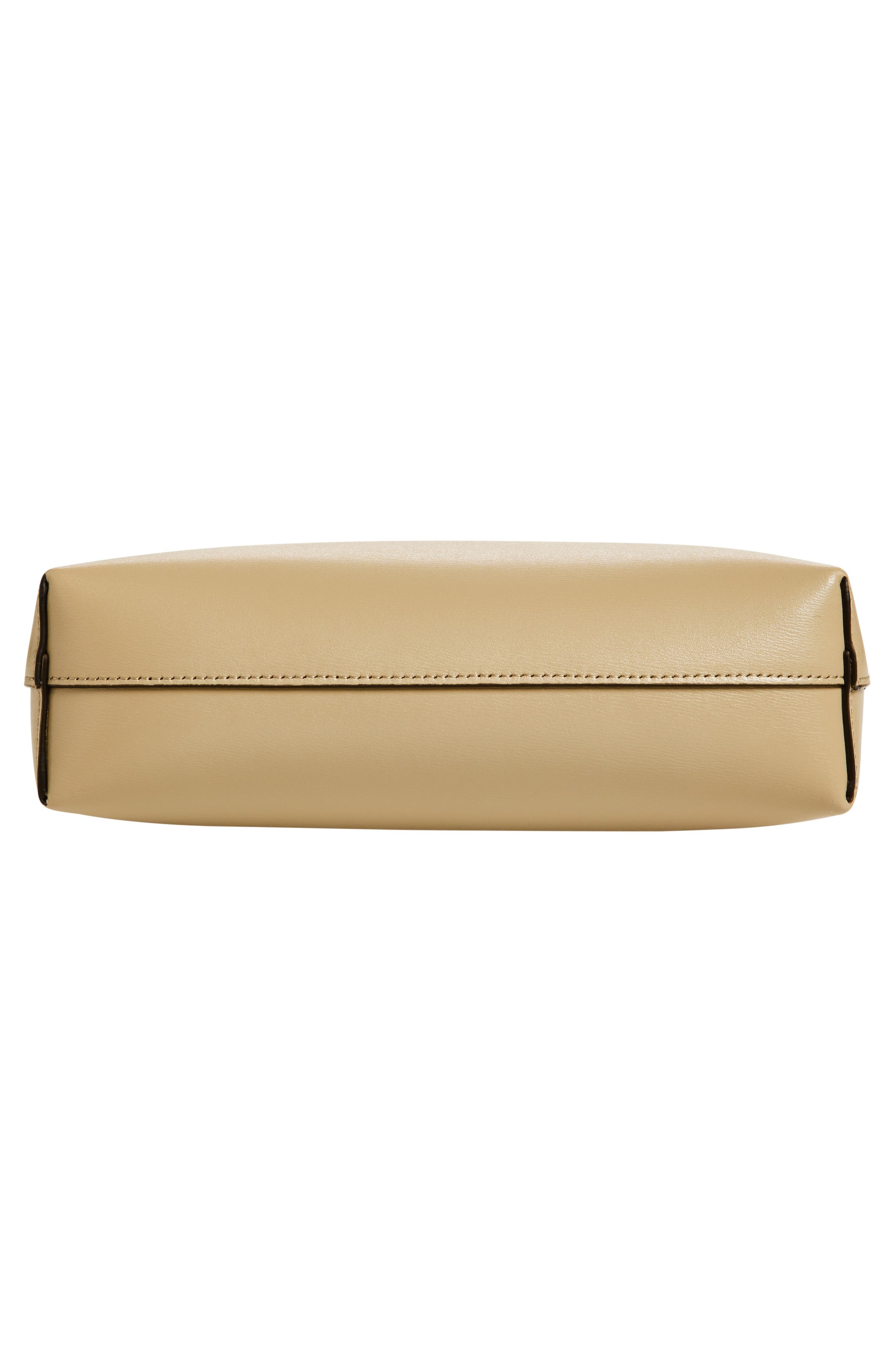TOTEME Scoop Leather Clutch in Fawn at Nordstrom - 7