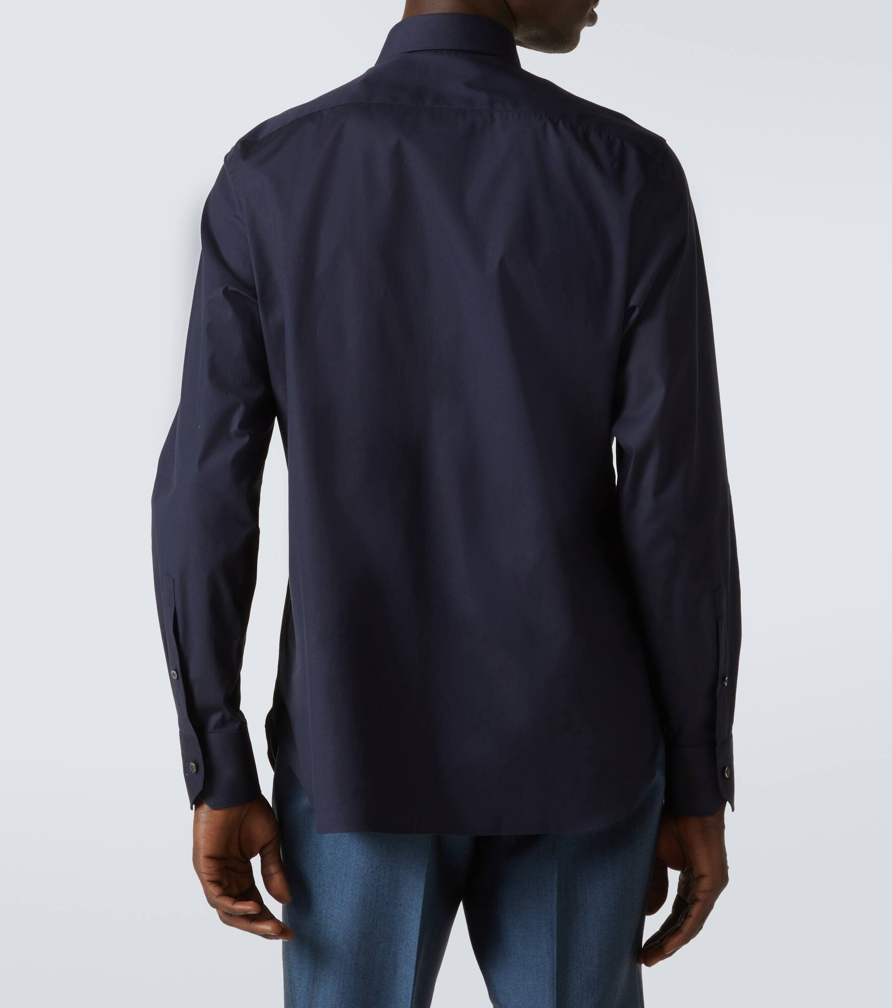 Cotton-blend shirt - 4