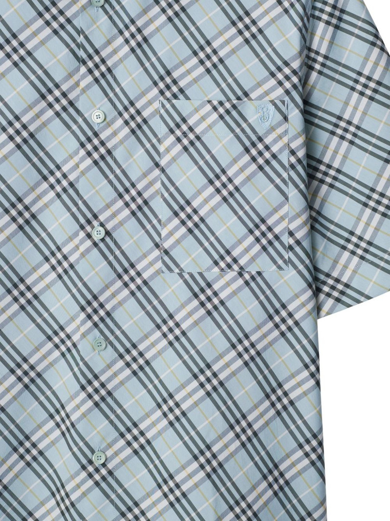 Burberry check-pattern shirt outlook