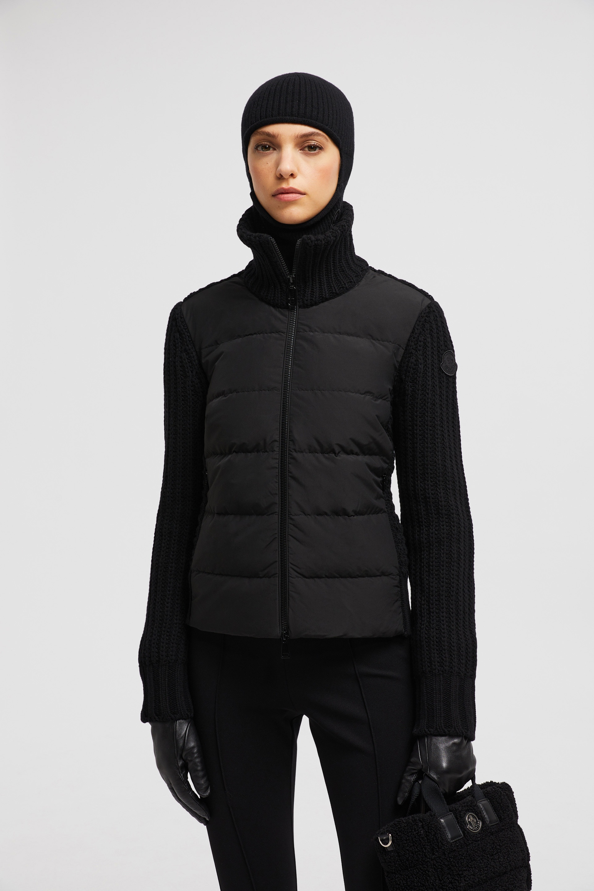 Padded Wool & Cashmere Zip-Up Cardigan - 2