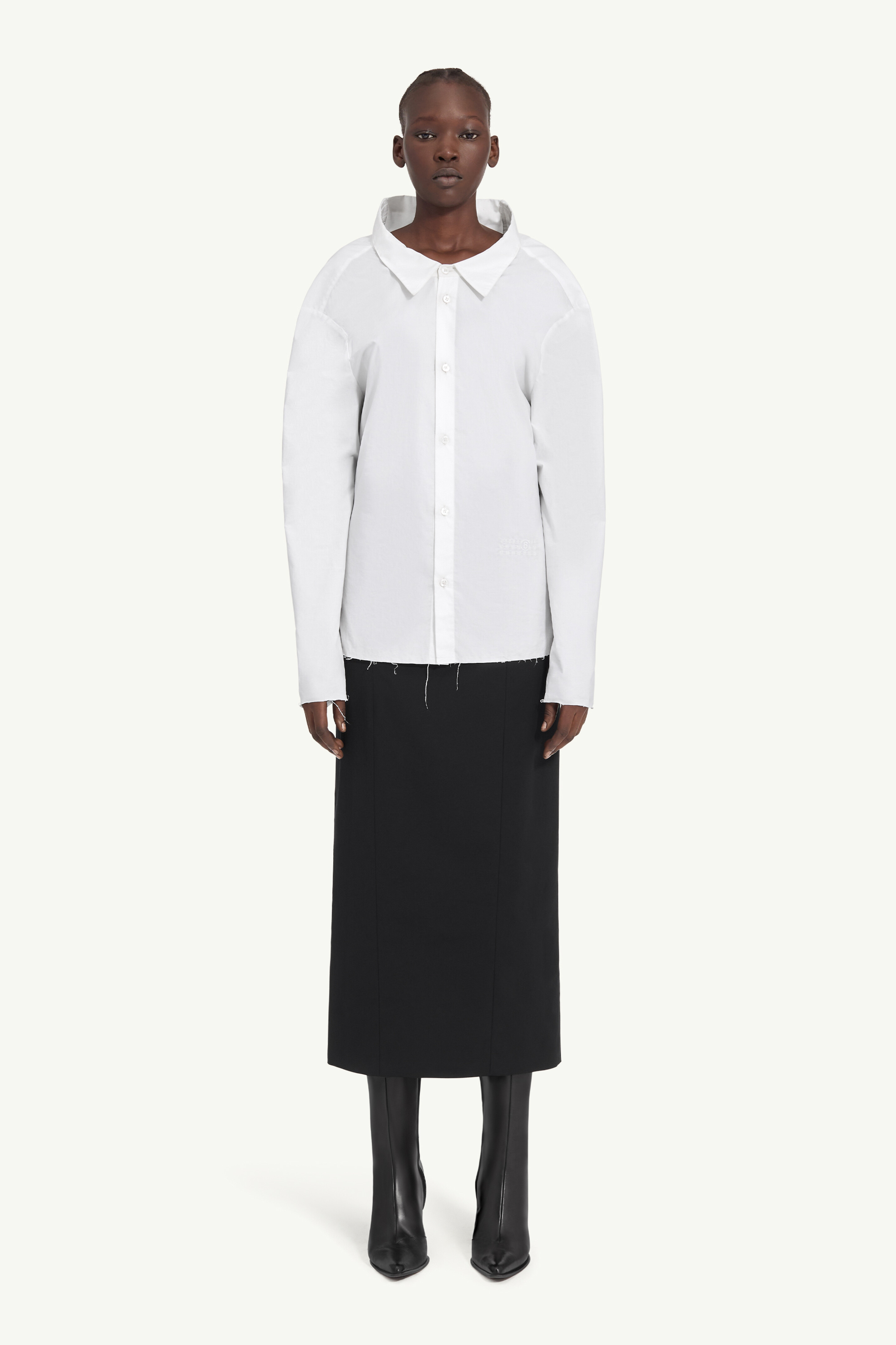 Cotton poplin shirt - 2