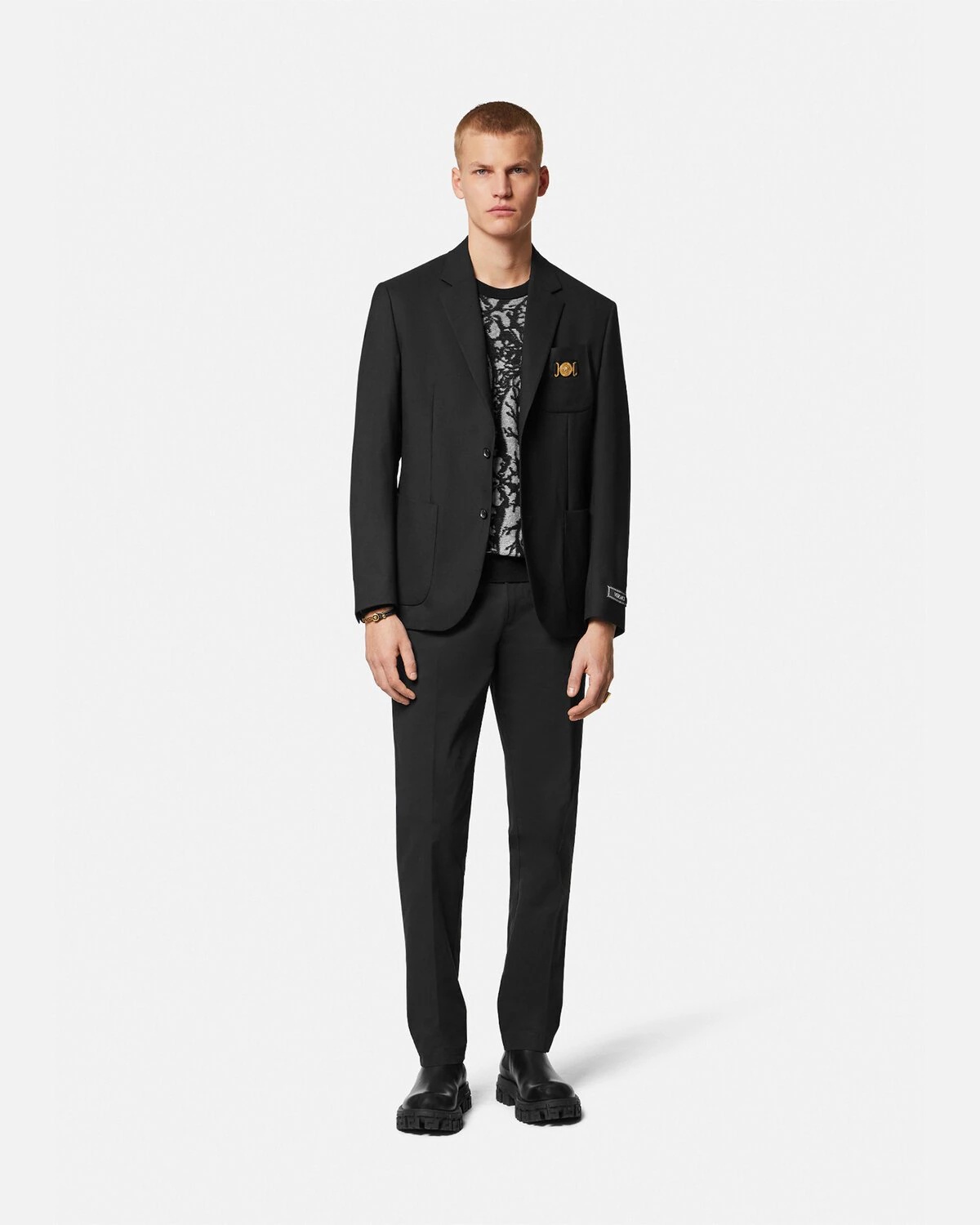 Medusa Biggie Single-Breasted Blazer - 2