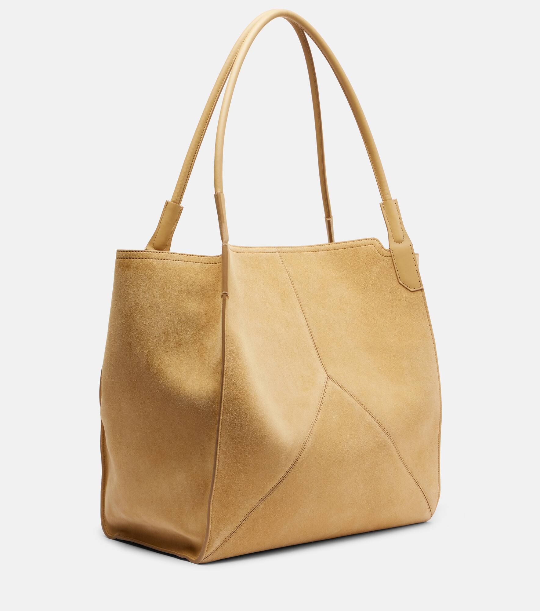 Suede shoulder bag - 4
