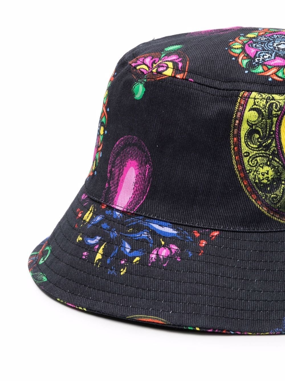 logo-print bucket hat - 2