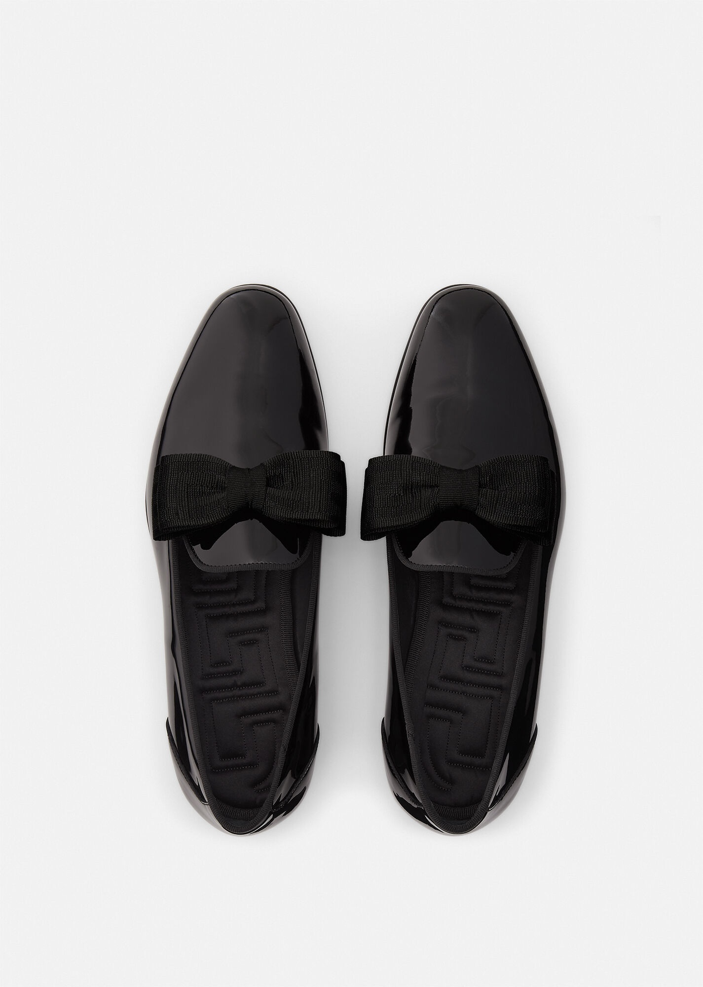 Leather Bow Slippers - 5