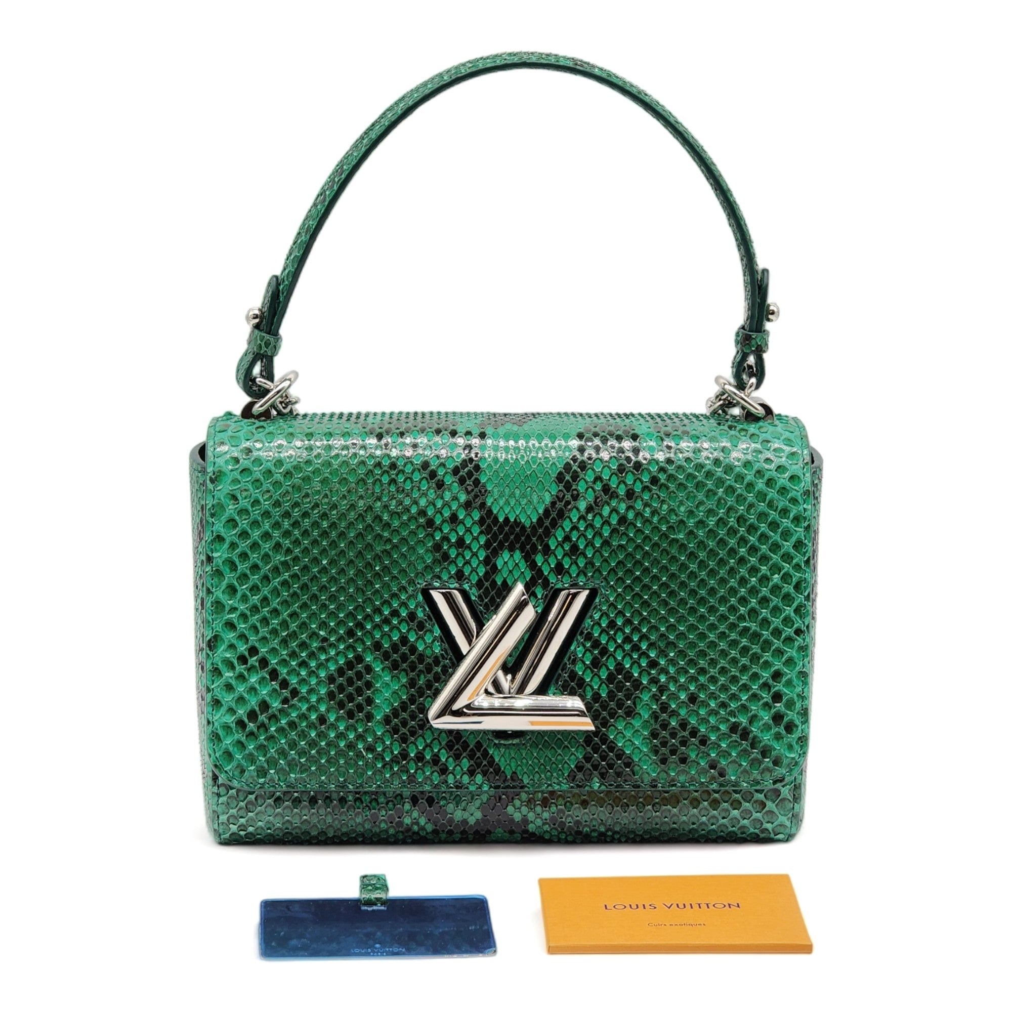 Louis Vuitton Twist MM Green Python - 2