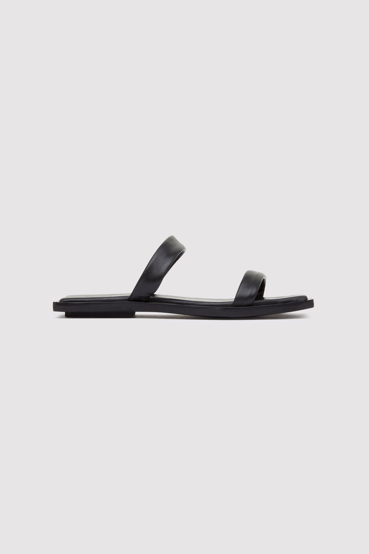 Minimal Two Strap Slide - Black - 4