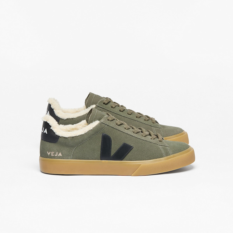 CAMPO FURED SUEDE MUD BLACK NATURAL 1