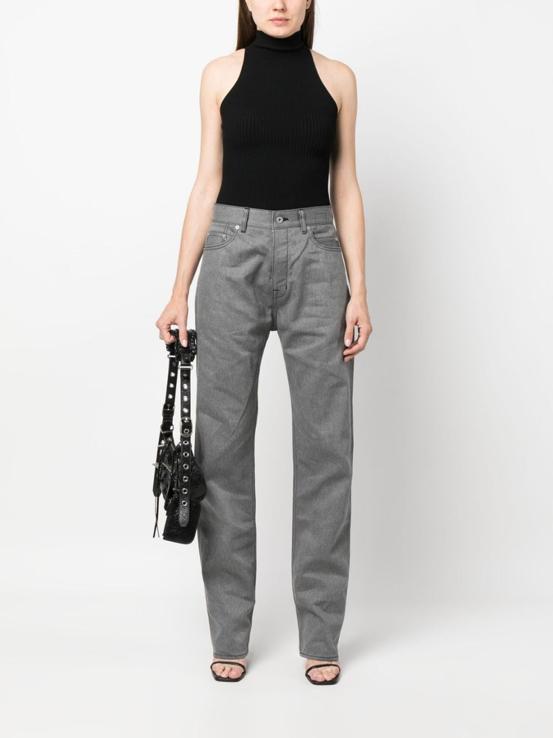 Rick Owens DRKSHDW straight-leg cotton jeans outlook