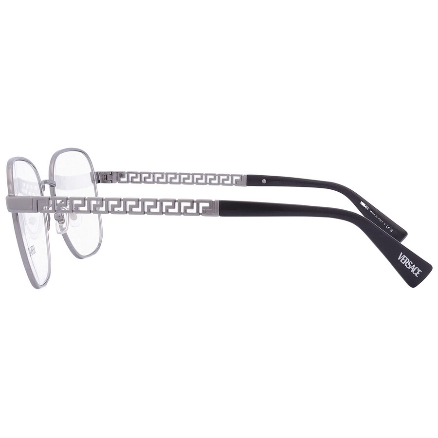 Versace Demo Square Men's Eyeglasses VE1290 1001 56 - 5