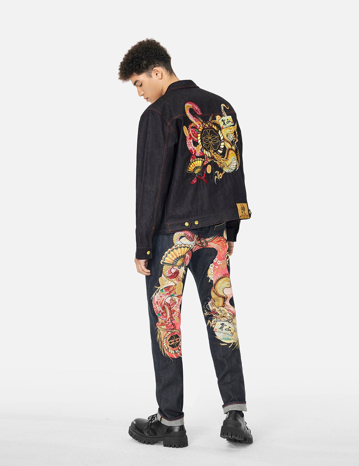 2024 Limited Edition Year of the  Snake Relax Fit Denim Jacket - 3