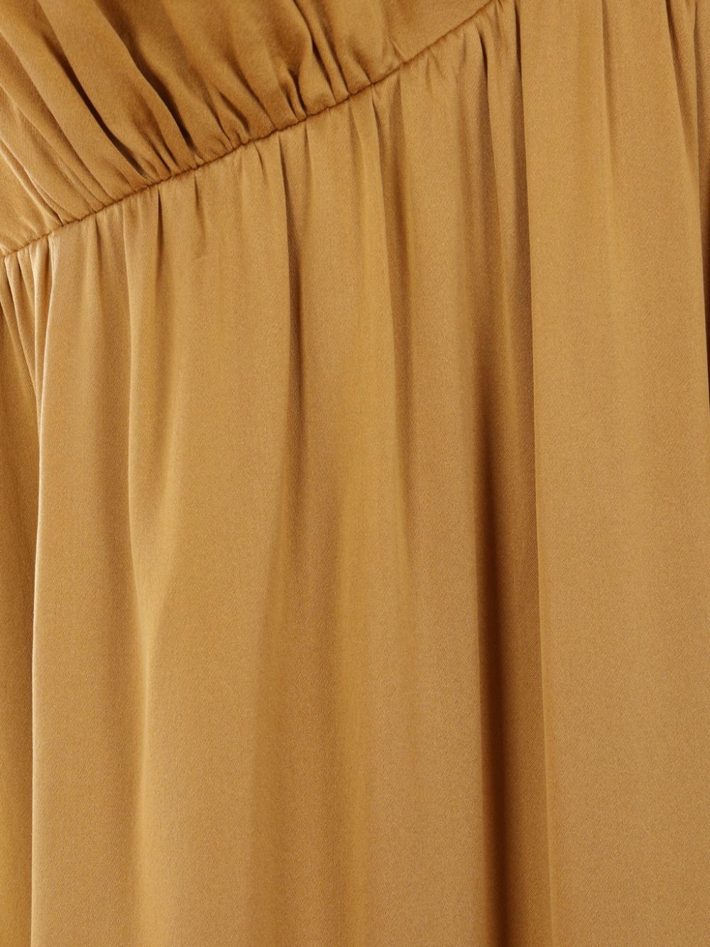 V-neck silk maxi dress - 8