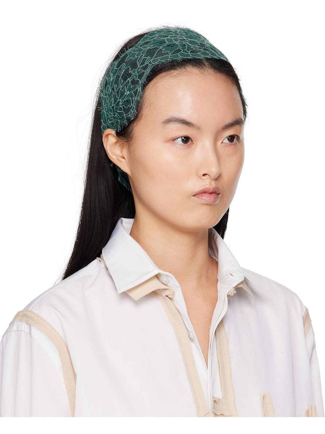 Blue Lace Headband - 2