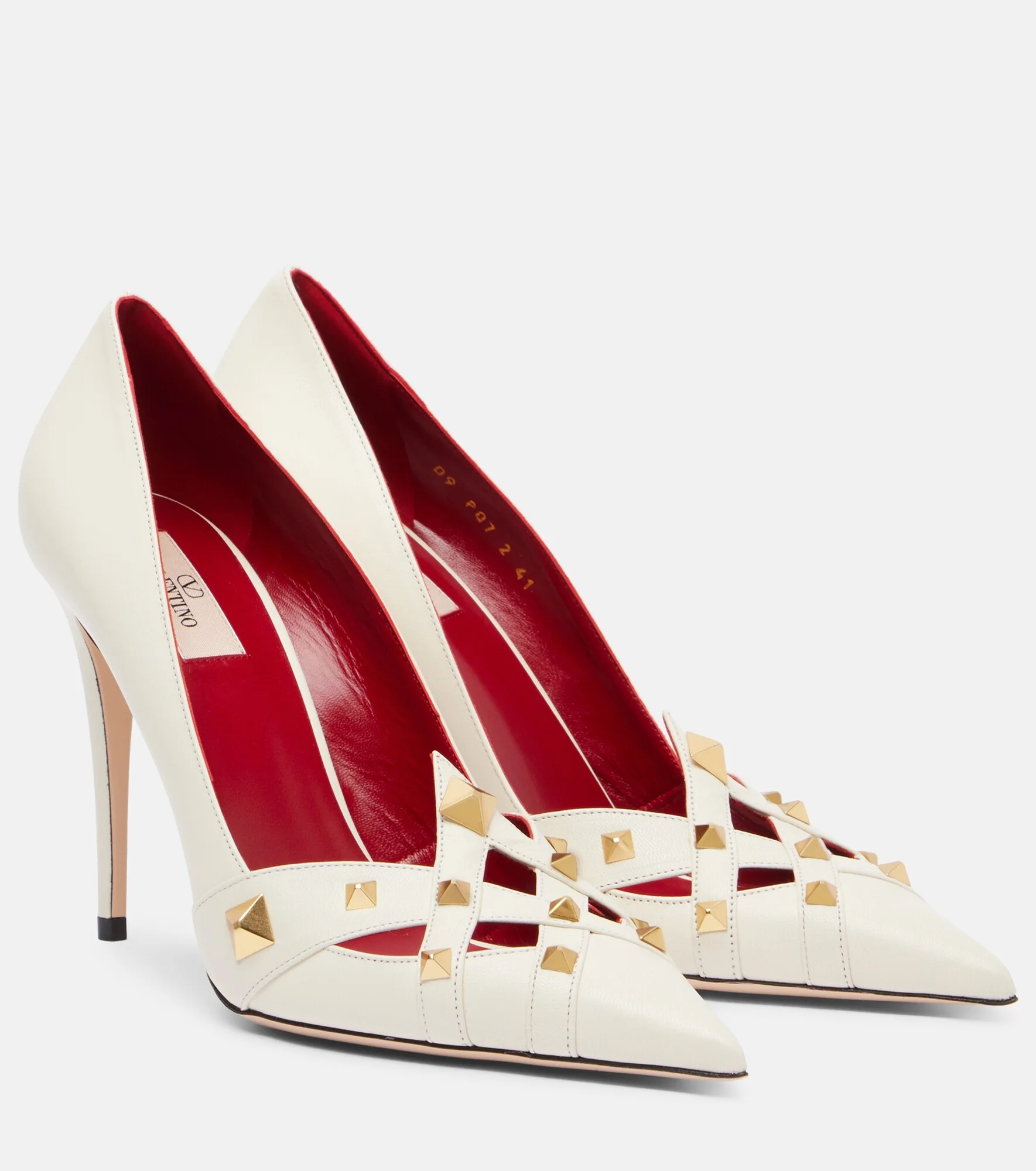Studdy leather pumps - 1