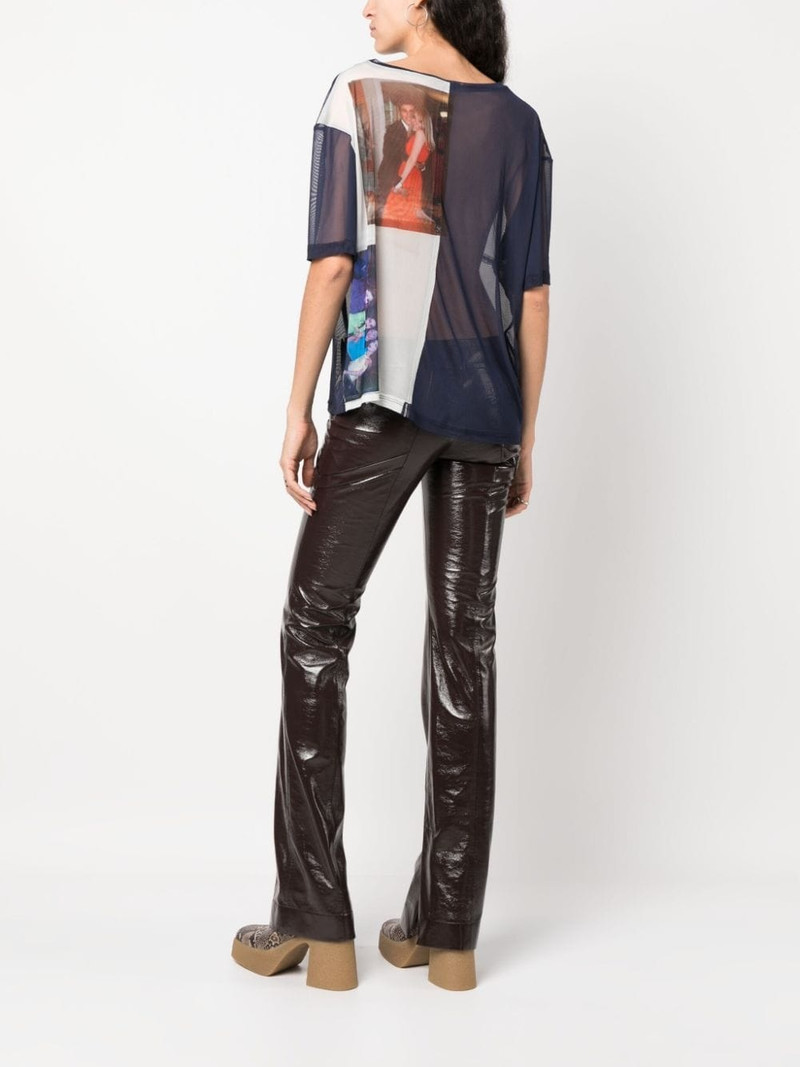 ECKHAUS LATTA Prom semi-sheer t-shirt outlook