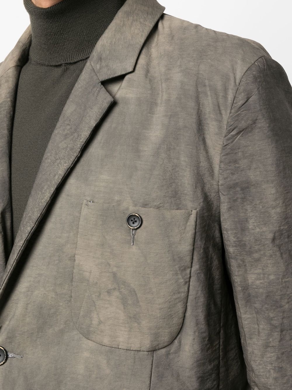 faded effect blazer - 5