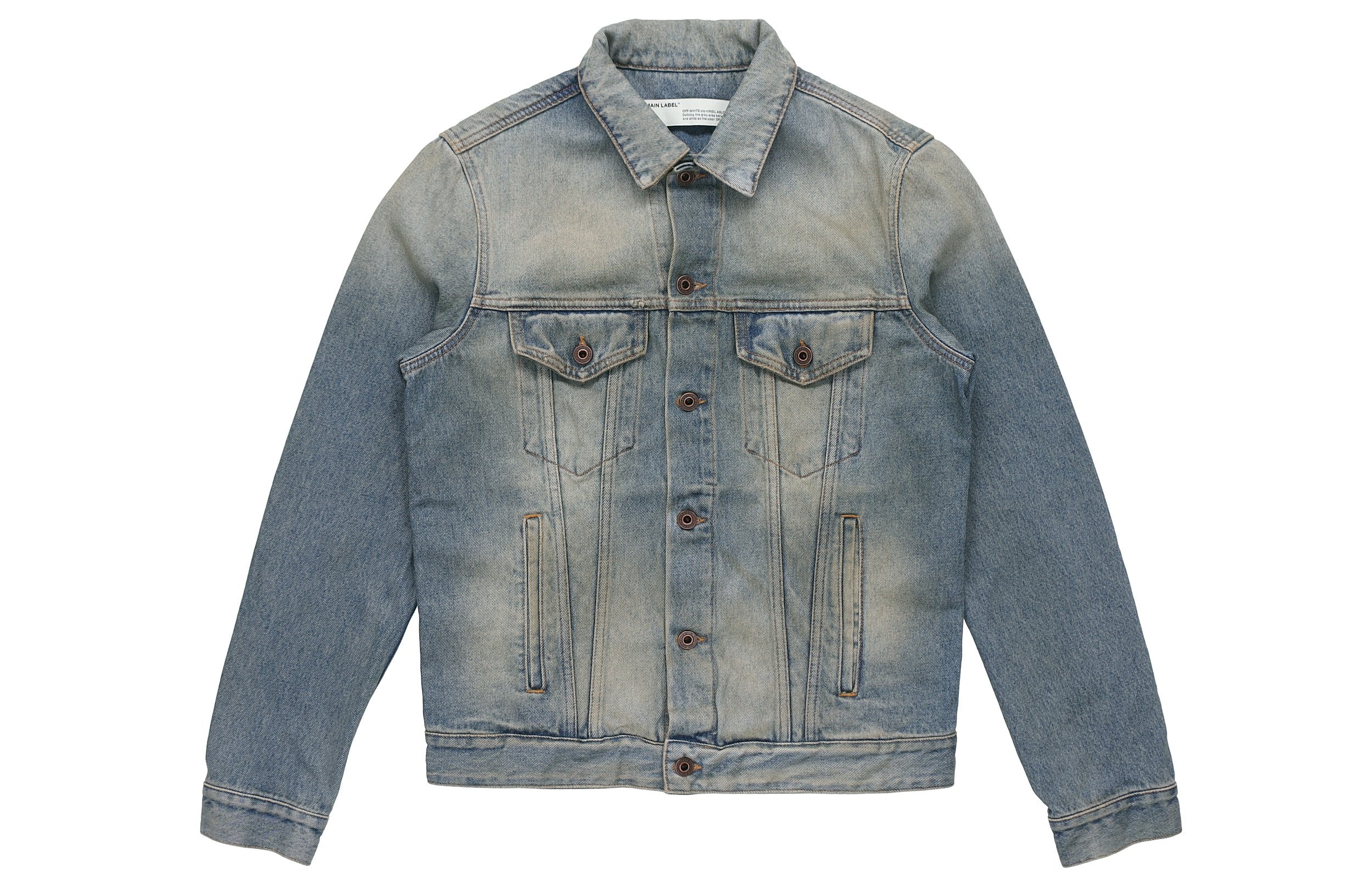 Off-White Off-White Arrow Denim Jacket Denim Blue