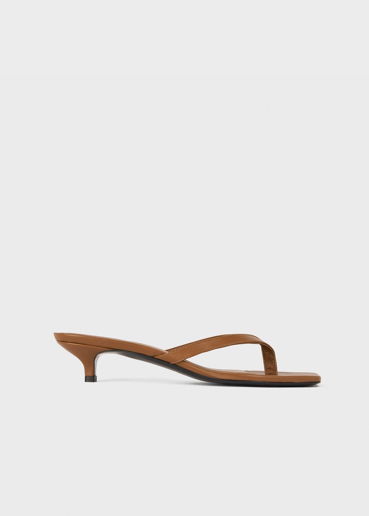 The Flip-Flop Heel cognac - 1