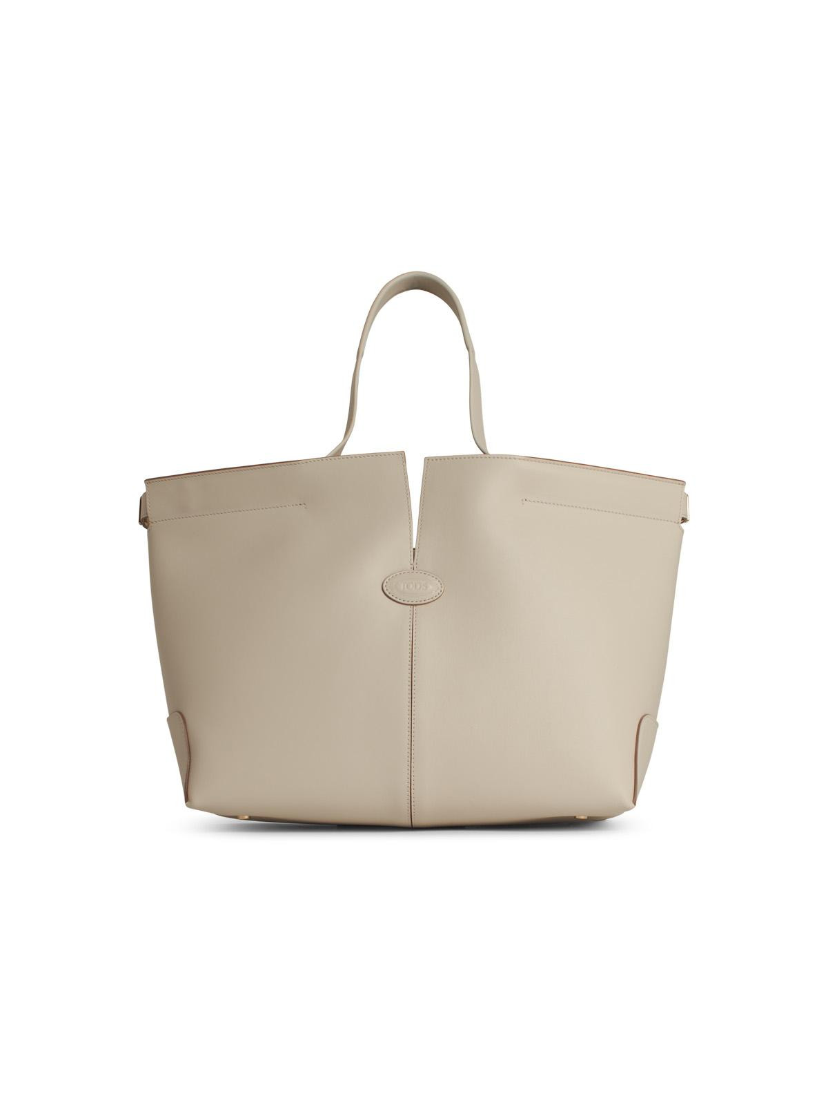 Tod's 'Di Bag' Ivory Leather Bag Women - 1