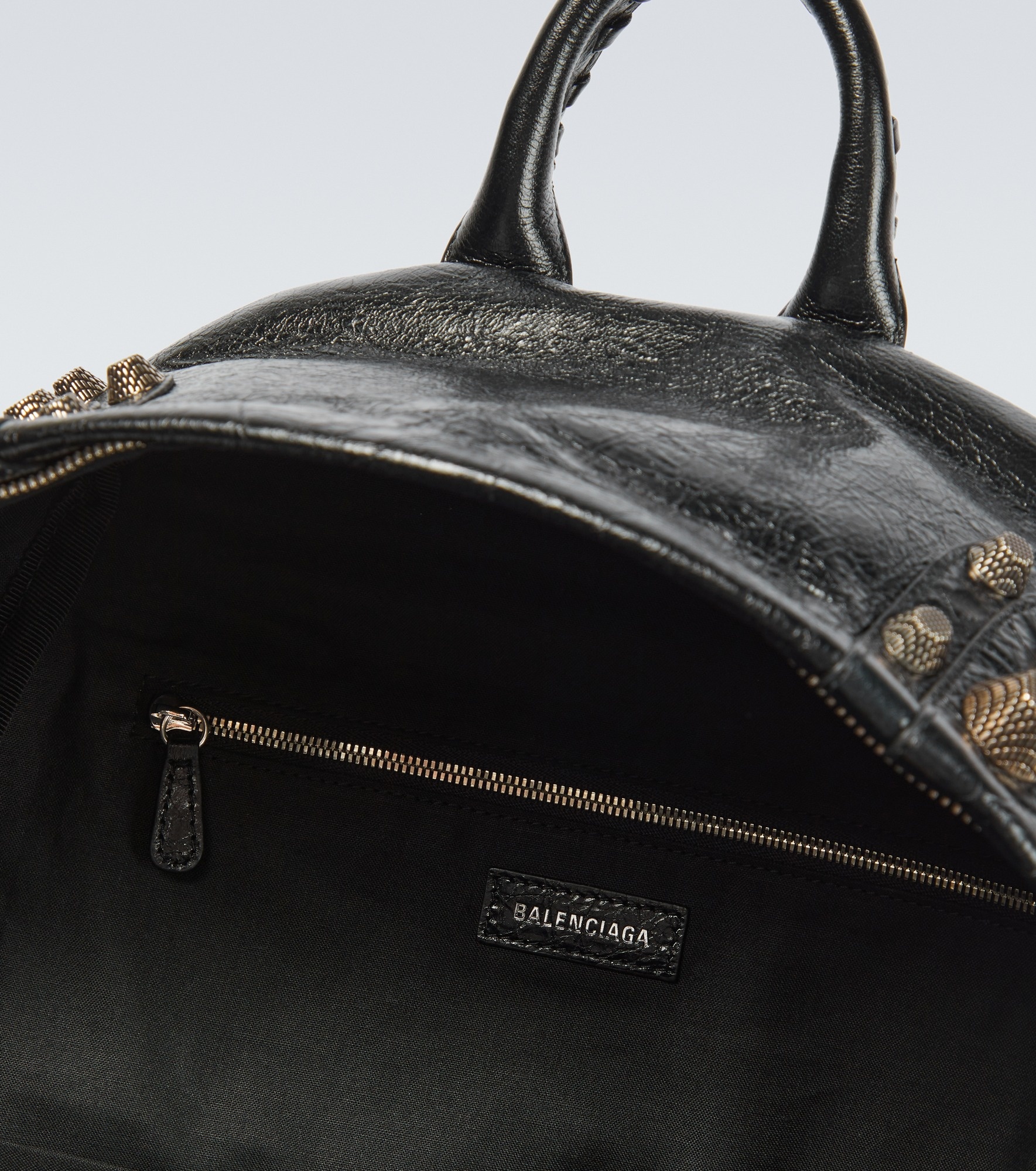 Le Cagole leather backpack - 5