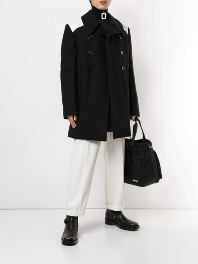 Raf Simons Heroes patch coat outlook