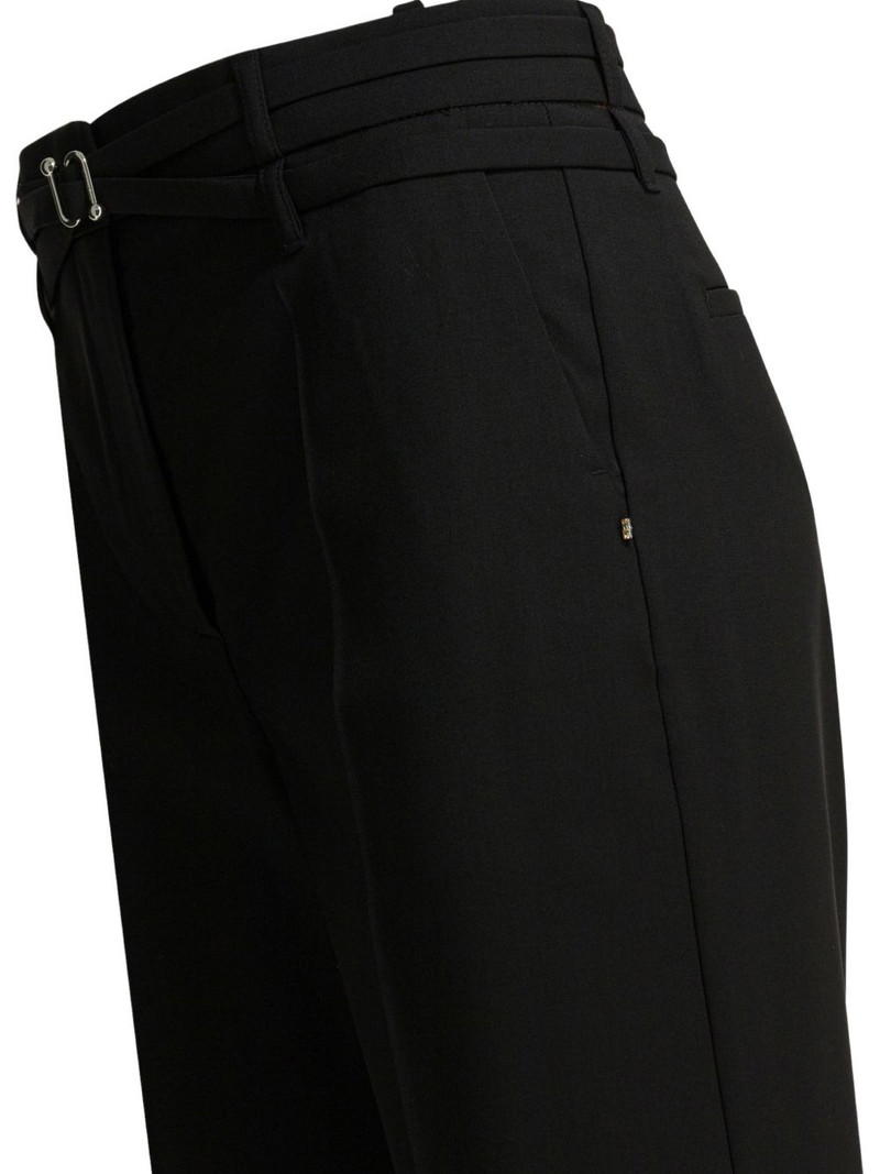 belted tailored trousers 4