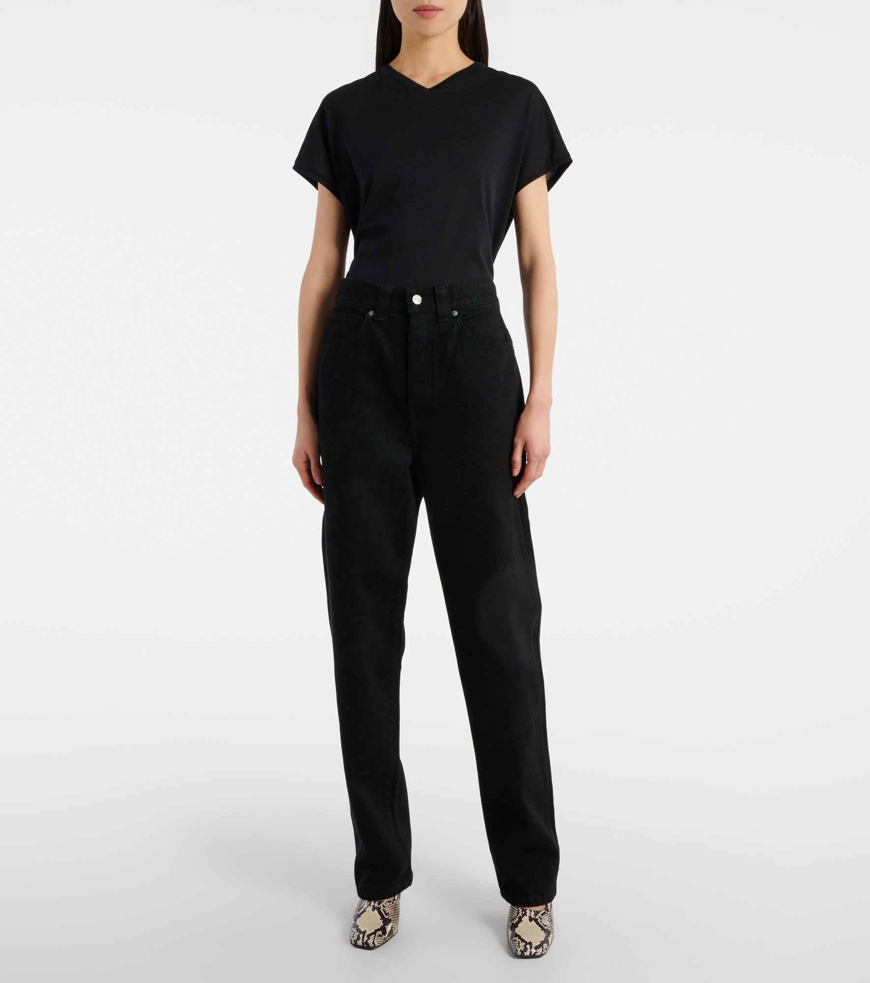 Corben high-rise tapered jeans - 7