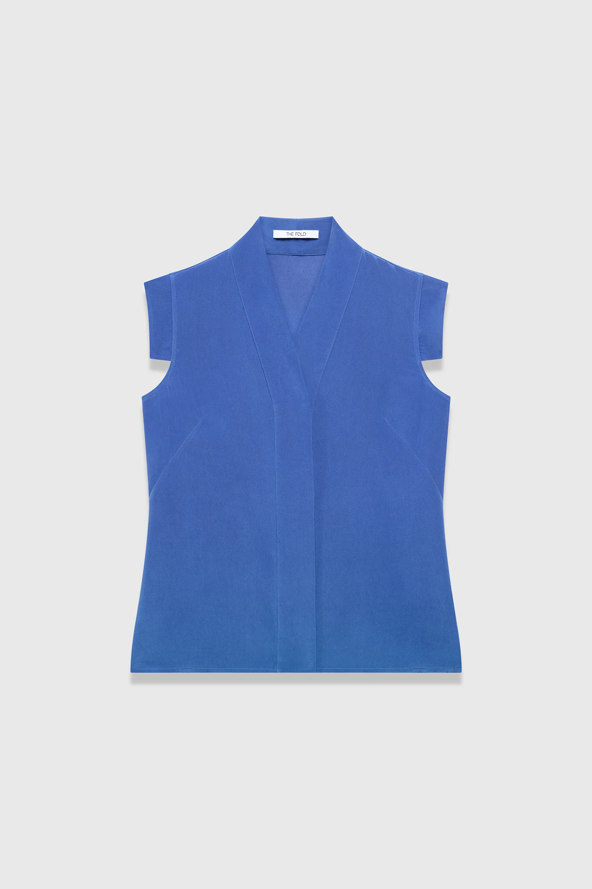 Bowery Sleeveless Stretch Silk Blouse - 1
