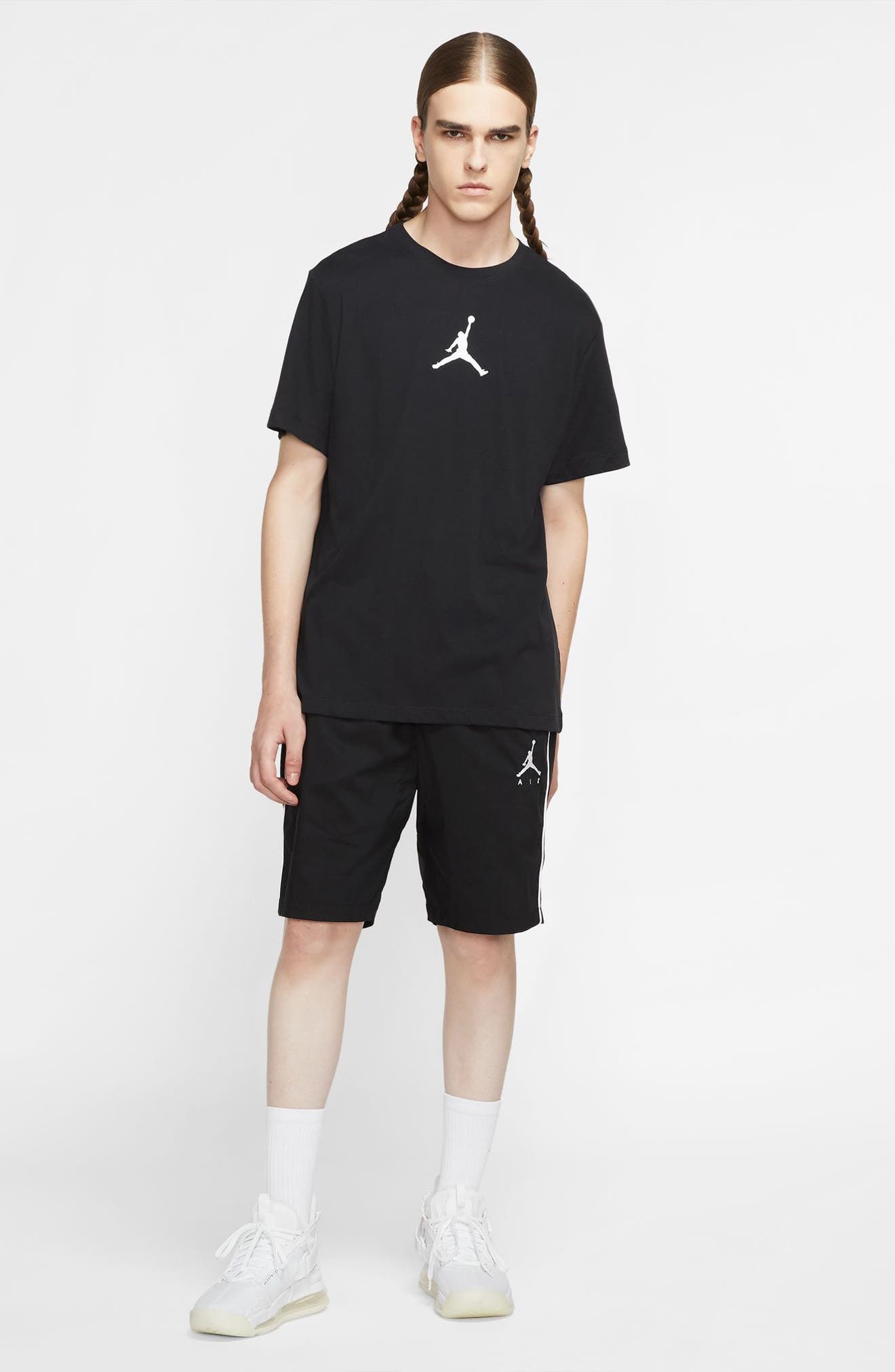 Jordan Jumpman Performance Graphic T-Shirt in Black/White at Nordstrom - 9