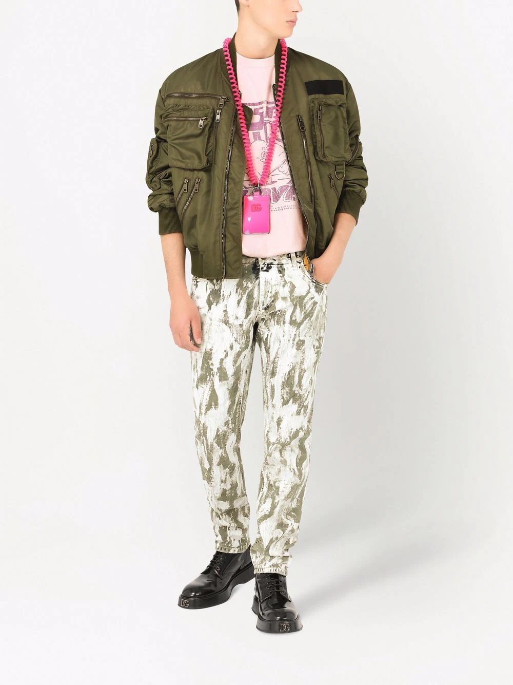 utility bomber jacket - 2