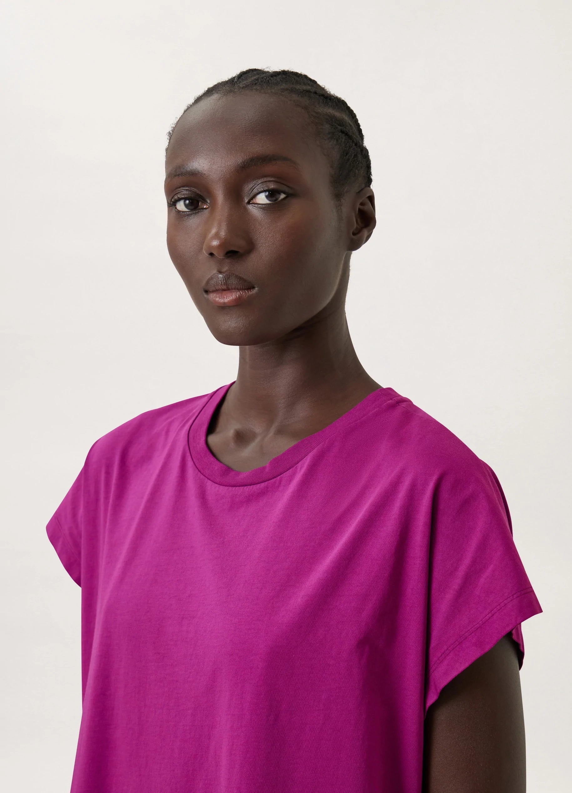 CAP SLEEVE DRESS
PIGMENT DYE JERSEY - 4