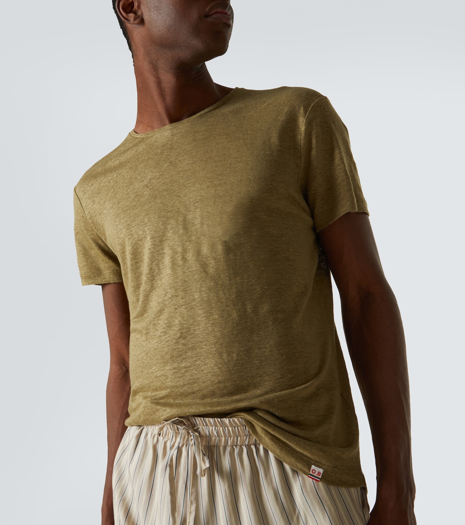 OB-T linen jersey T-shirt - 5
